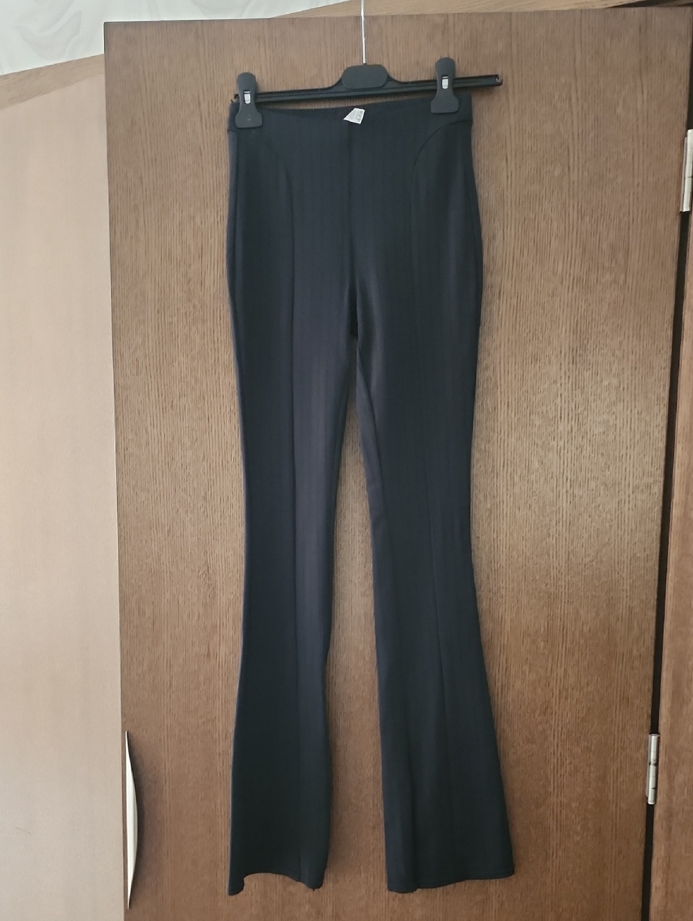 Alo Yoga Black Women's Flare Pants - Stretch Pull-On Trousers